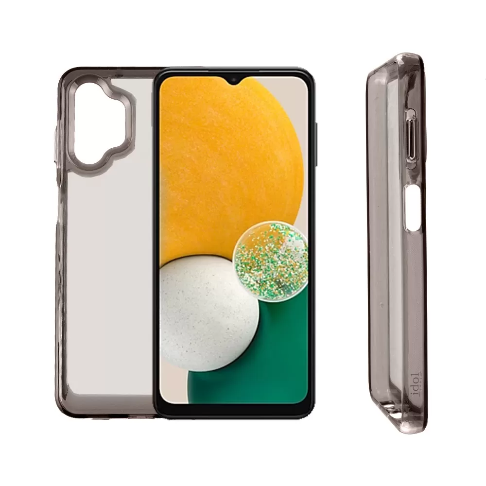 IDOL 1991 CRISTALYTE TPU ΘΗΚΗ SAMSUNG A04s A047/A13 5G A136U 6.5in CAMERA GUARD ΔΙΑΦΑΝΗ ΓΚΡΙ