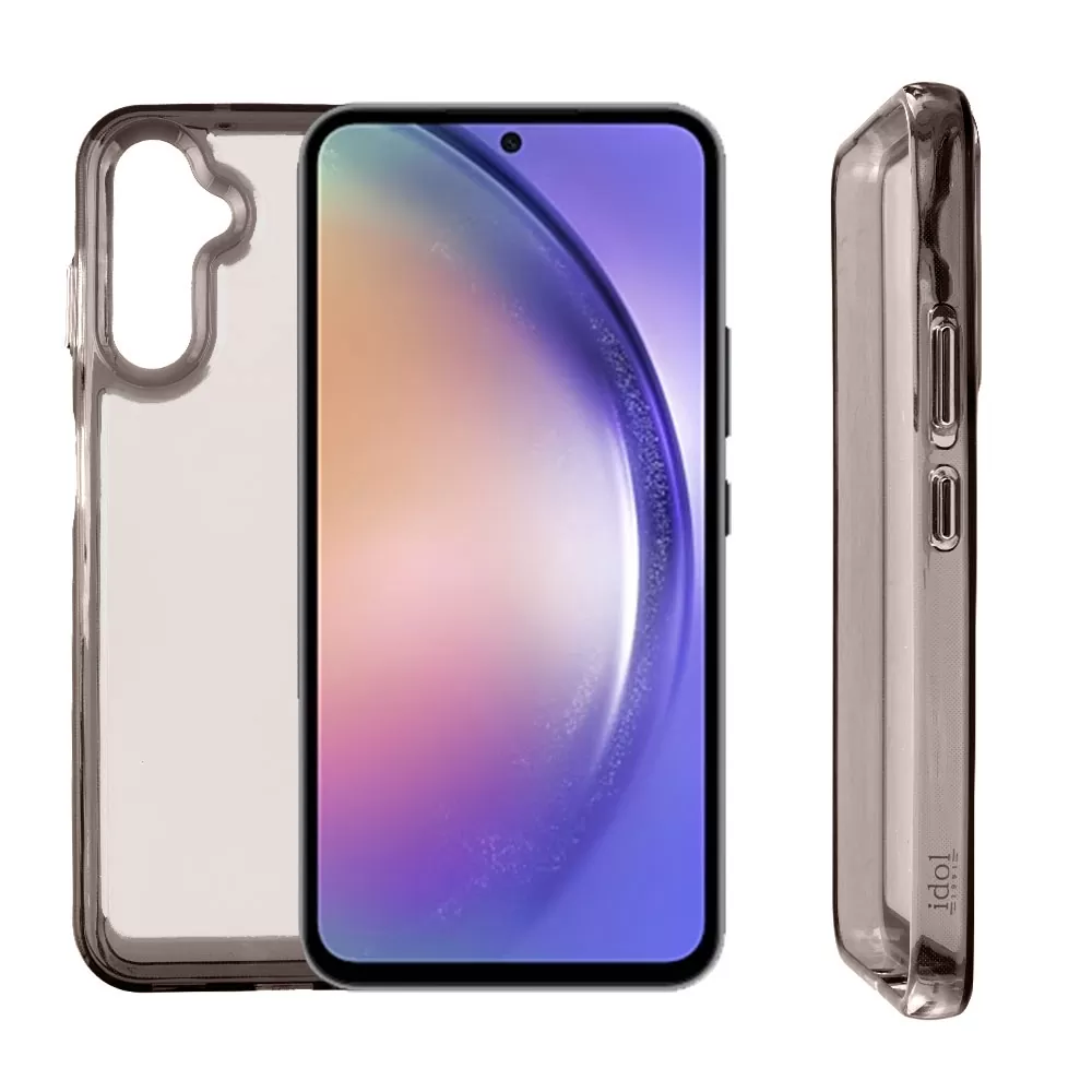 IDOL 1991 CRISTALYTE TPU ΘΗΚΗ SAMSUNG A54 5G A546 6.4in CAMERA GUARD ΔΙΑΦΑΝΗ ΓΚΡΙ