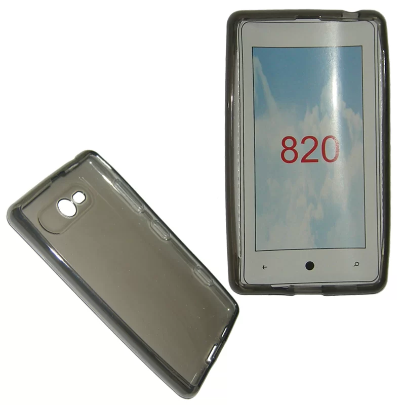 VOLTE-TEL SLIMCOLOR TPU ΘΗΚΗ NOKIA LUMIA 820 ΔΙΑΦΑΝΗ ΓΚΡΙ