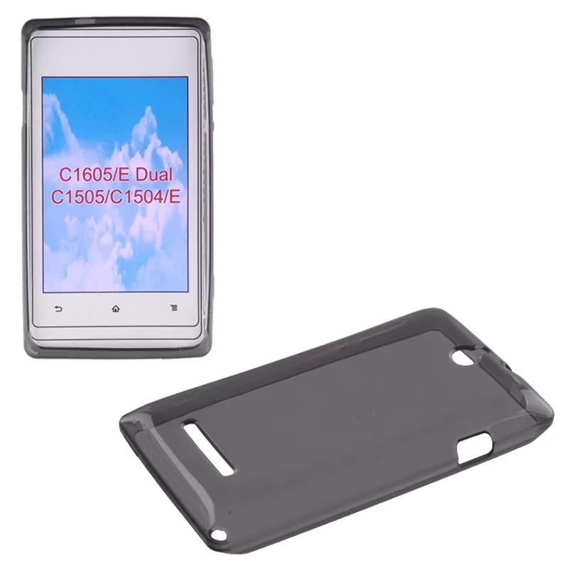 VOLTE-TEL SLIMCOLOR TPU ΘΗΚΗ SONY XPERIA E C1505 ΔΙΑΦΑΝΗ ΓΚΡΙ