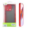 LIME HARDSHELL FUSION ΘΗΚΗ XIAOMI REDMI 12C 6.71in FULL CAMERA PROTECTION RED WITH BLACK KEYS