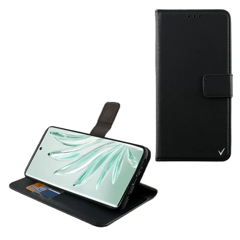 VOLTE-TEL ALLURE ΘΗΚΗ HONOR 70 6.67in  MAGNET BOOK STAND CLIP BLACK