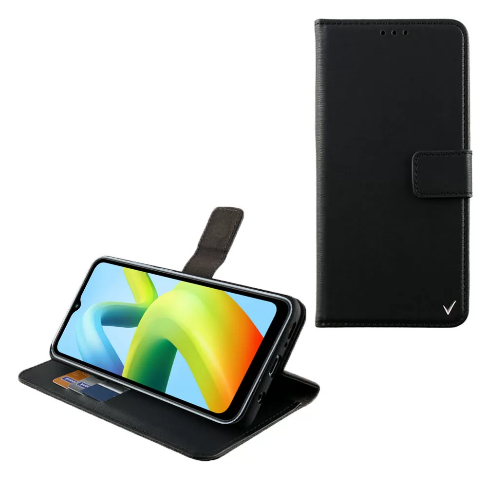 VOLTE-TEL ALLURE ΘΗΚΗ XIAOMI REDMI A1/REDMI A2 6.52in  MAGNET BOOK STAND CLIP BLACK