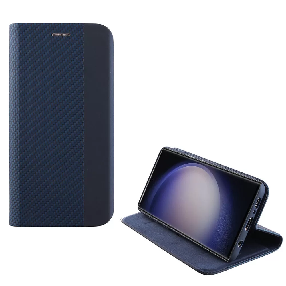 IDOL 1991 ELITE ΘΗΚΗ SAMSUNG S23 PLUS 5G S916 6.6in  ANTI-RFID BOOK STAND BLUE