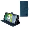LIME ESSENTIAL ΘΗΚΗ MOTOROLA MOTO E13 6.5in  MAGNET BOOK STAND CLIP DARK BLUE