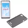 VOLTE-TEL ΘΗΚΗ SONY XPERIA L C2105 SLIMCOLOR TPU ΔΙΑΦΑΝΗ ΓΚΡΙ