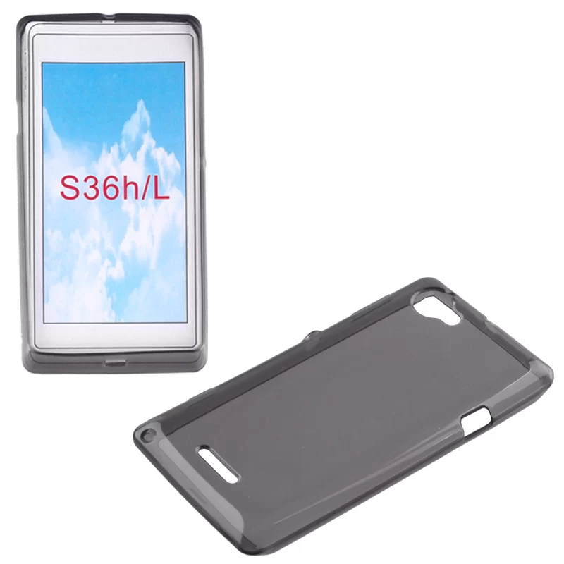 VOLTE-TEL SLIMCOLOR TPU ΘΗΚΗ SONY XPERIA L C2105 ΔΙΑΦΑΝΗ ΓΚΡΙ