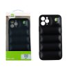 LIME BUMPY PUFFER ΘΗΚΗ IPHONE 12 PRO 6.1in  TPU FULL CAMERA PROTECTION BLACK