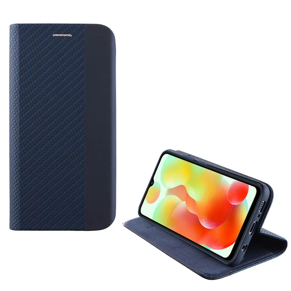 IDOL 1991 ELITE ΘΗΚΗ XIAOMI REDMI 12C 6.71in  ANTI-RFID BOOK STAND BLUE