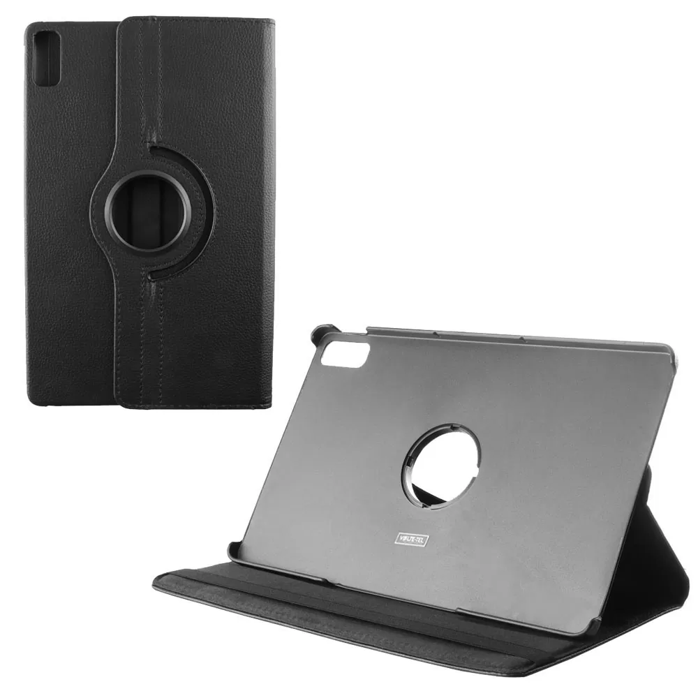 VOLTE-TEL LEATHER BOOK ROTATING STAND ΘΗΚΗ LENOVO TAB P11 GEN 2 11.5in BLACK