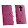 VOLTE-TEL ΘΗΚΗ LG G4 H815 LINE LEATHER-TPU BOOK STAND PINK