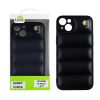 LIME BUMPY PUFFER ΘΗΚΗ IPHONE 15 PLUS 6.7in  TPU FULL CAMERA PROTECTION BLACK