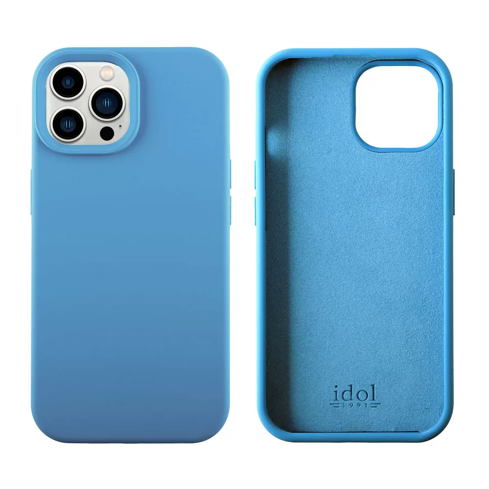 IDOL 1991 VELVET ELITE TPU ΘΗΚΗ IPHONE 15 6.1in  4 SIDE CAMERA GUARD WINTER BLUE