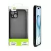 LIME HARDSHELL FUSION ΘΗΚΗ IPHONE 15 6.1in FULL CAMERA PROTECTION BLACK WITH RED KEYS