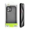 LIME HARDSHELL FUSION ΘΗΚΗ IPHONE 15 PRO 6.1in  FULL CAMERA PROTECTION BLACK WITH RED KEYS