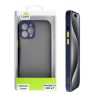 LIME HARDSHELL FUSION ΘΗΚΗ IPHONE 15 PRO 6.1in  FULL CAMERA PROTECTION BLUE WITH YELLOW KEYS