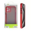 LIME HARDSHELL FUSION ΘΗΚΗ IPHONE 15 PRO 6.1in FULL CAMERA PROTECTION RED WITH BLACK KEYS