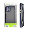 LIME HARDSHELL FUSION ΘΗΚΗ IPHONE 15 PRO MAX 6.7in  FULL CAMERA PROTECTION BLUE WITH YELLOW KEYS
