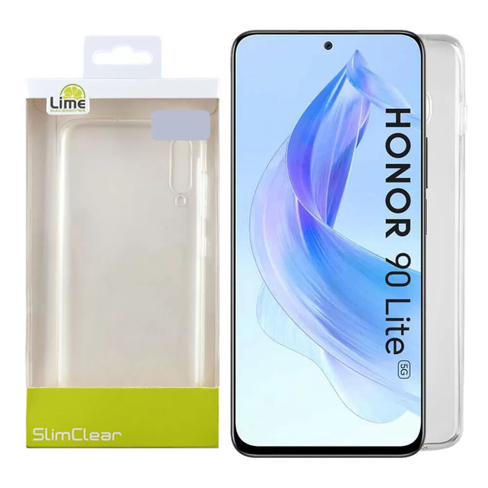LIME SLIMCLEAR TPU ΘΗΚΗ HONOR 90 LITE 5G 6.7in CAMERA GUARD ΔΙΑΦΑΝΗ