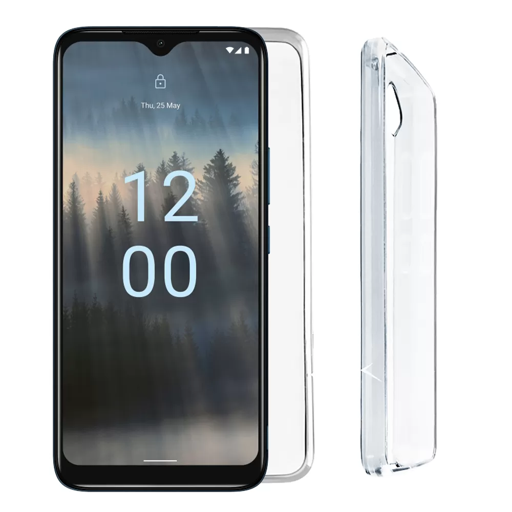 VOLTE-TEL SLIMCOLOR AIR TPU ΘΗΚΗ NOKIA C12 6.3in CAMERA GUARD ΔΙΑΦΑΝΗ