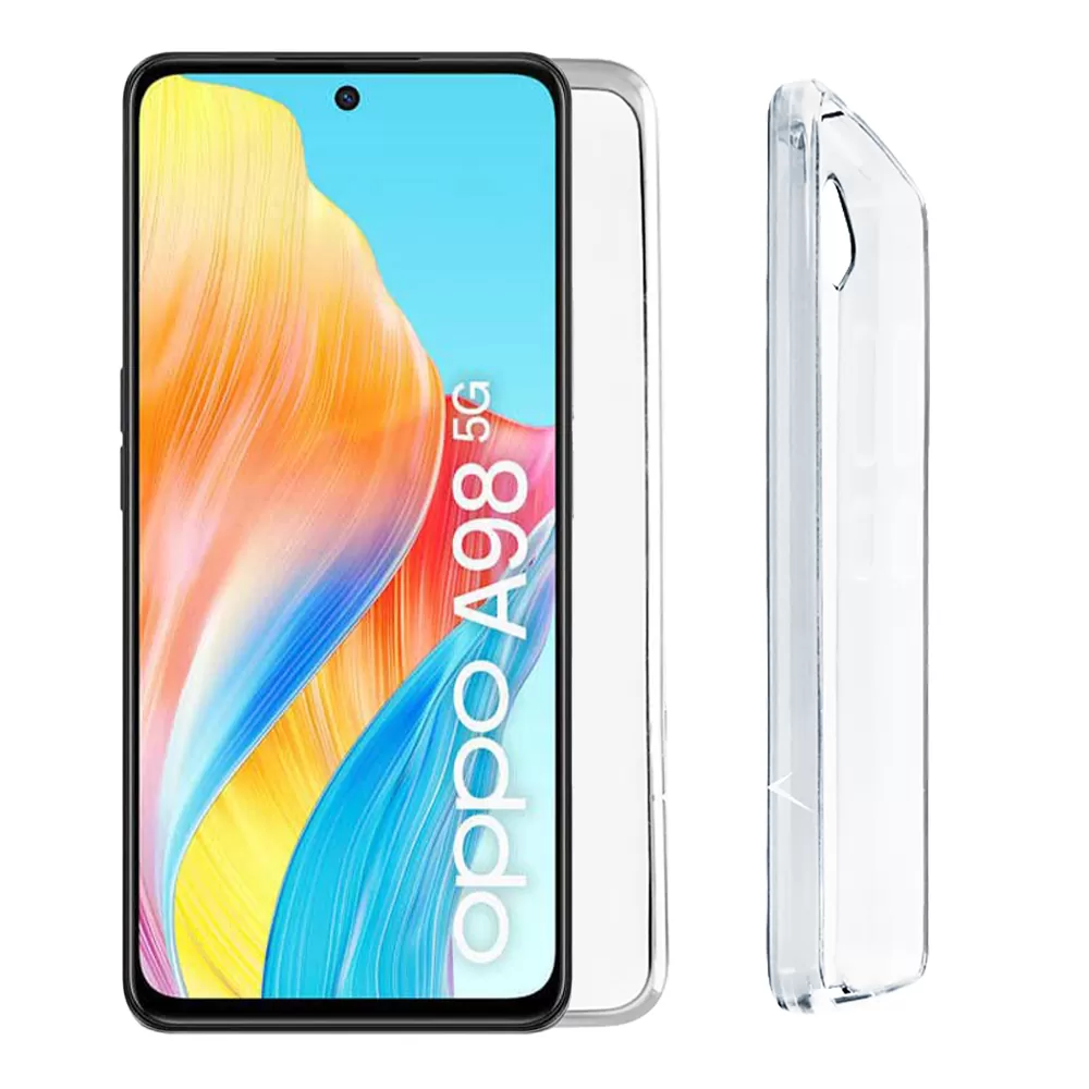 VOLTE-TEL SLIMCOLOR AIR TPU ΘΗΚΗ OPPO A98 5G 6.72in CAMERA GUARD ΔΙΑΦΑΝΗ