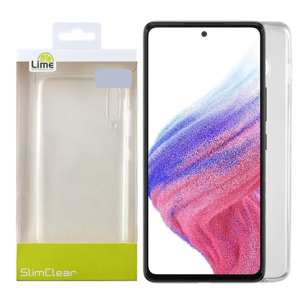 LIME SLIMCLEAR TPU ΘΗΚΗ SAMSUNG A33 5G A336 6.4in CAMERA GUARD ΔΙΑΦΑΝΗ