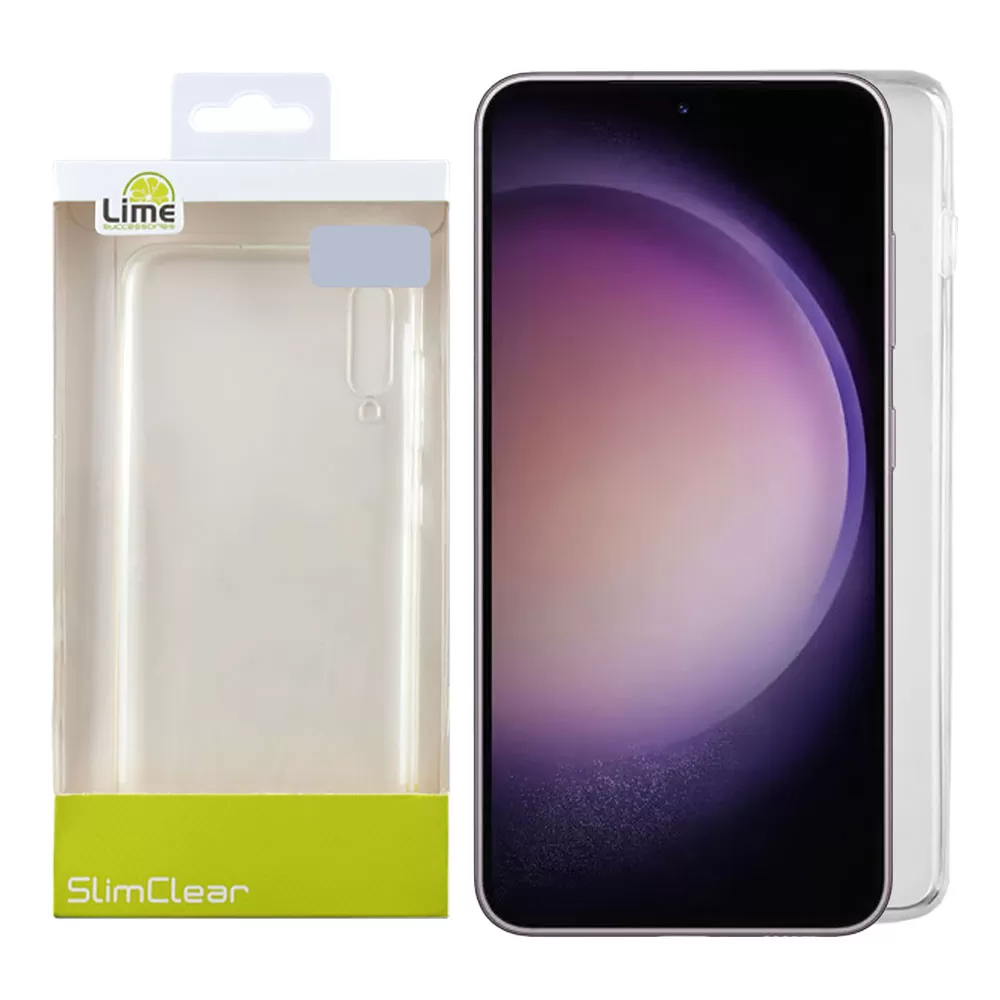 LIME SLIMCLEAR TPU ΘΗΚΗ SAMSUNG S23 FE 5G S711 6.4in CAMERA GUARD ΔΙΑΦΑΝΗ