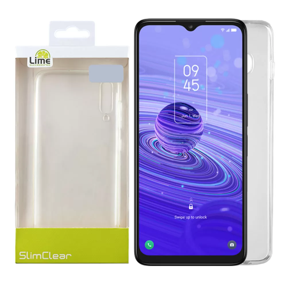 LIME SLIMCLEAR TPU ΘΗΚΗ TCL 40R 5G T771 6.6in CAMERA GUARD ΔΙΑΦΑΝΗ