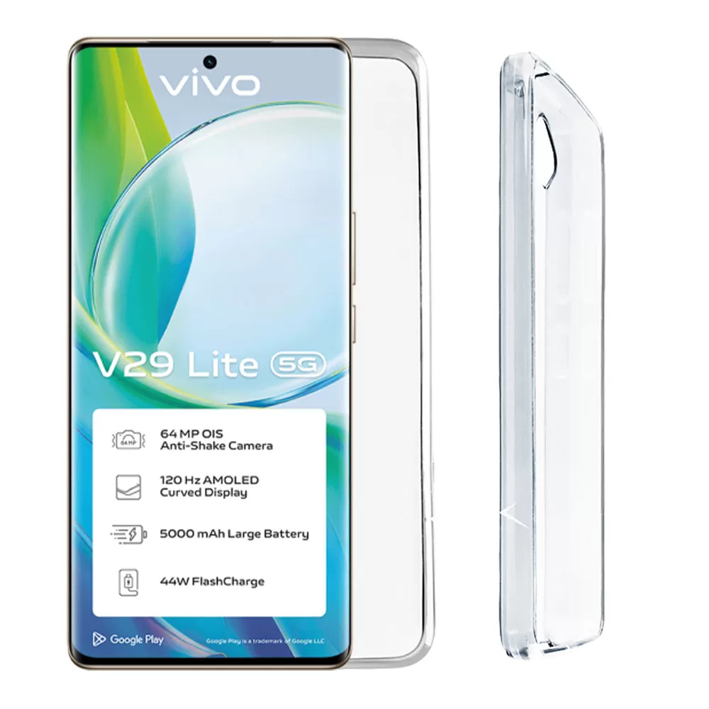 VOLTE-TEL SLIMCOLOR AIR TPU ΘΗΚΗ VIVO V29 LITE 5G 6.78in CAMERA GUARD ΔΙΑΦΑΝΗ