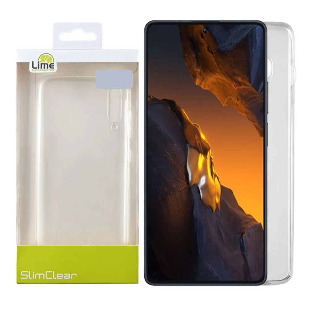 LIME SLIMCLEAR TPU ΘΗΚΗ XIAOMI POCO F5 5G 6.67in CAMERA GUARD ΔΙΑΦΑΝΗ