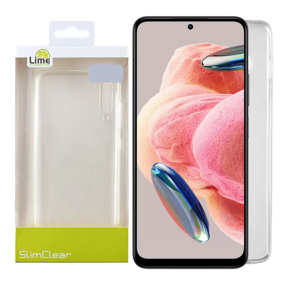 LIME SLIMCLEAR TPU ΘΗΚΗ XIAOMI REDMI NOTE 12 4G 6.67in CAMERA GUARD ΔΙΑΦΑΝΗ