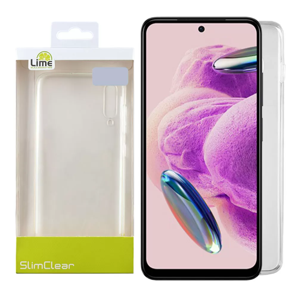LIME SLIMCLEAR TPU ΘΗΚΗ XIAOMI REDMI NOTE 12S 6.43in CAMERA GUARD ΔΙΑΦΑΝΗ