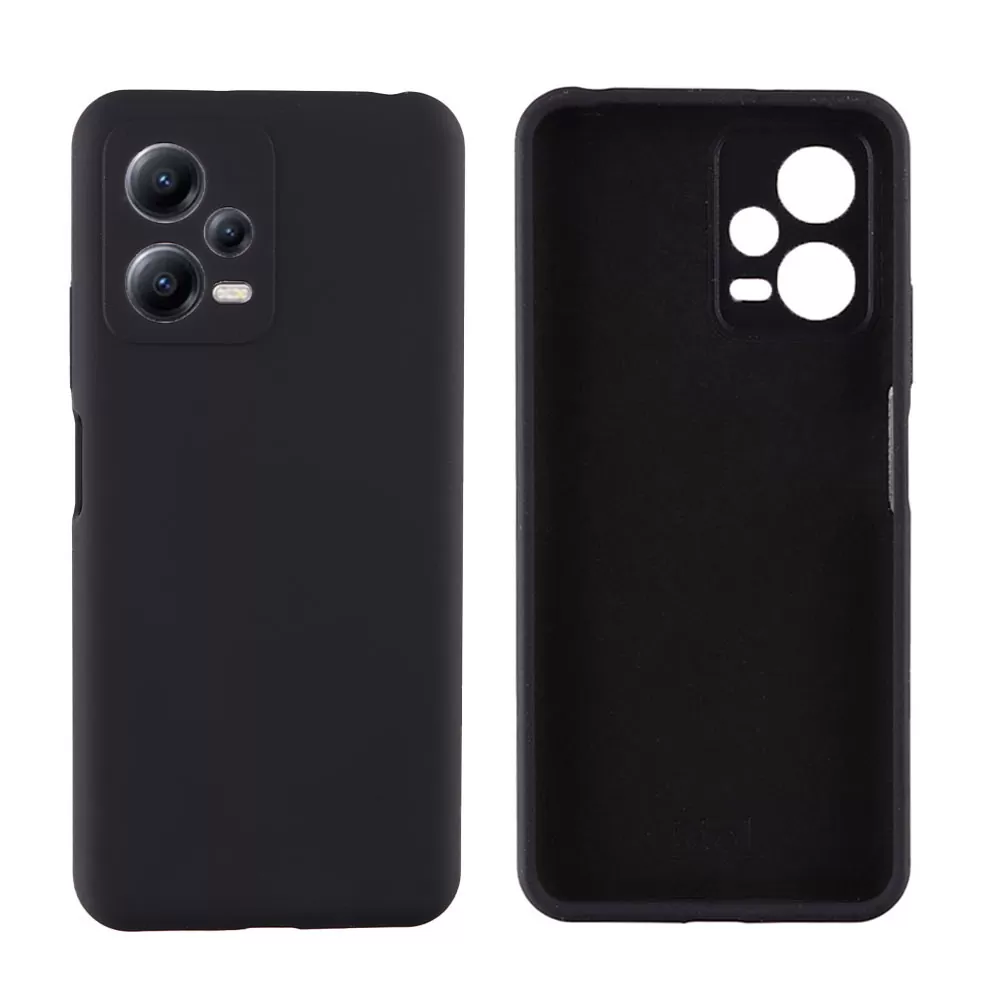IDOL 1991 VELVET ELITE TPU ΘΗΚΗ XIAOMI REDMI NOTE 12 5G 6.67in  4 SIDE FULL CAMERA PROTECTION BLACK