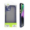 LIME HARDSHELL FUSION ΘΗΚΗ IPHONE 14 6.1in  FULL CAMERA PROTECTION BLUE WITH YELLOW KEYS