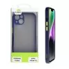 LIME HARDSHELL FUSION ΘΗΚΗ IPHONE 14 6.1in  FULL CAMERA PROTECTION BLUE WITH YELLOW KEYS