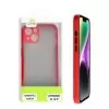 LIME HARDSHELL FUSION ΘΗΚΗ IPHONE 14 6.1in  FULL CAMERA PROTECTION RED WITH BLACK KEYS