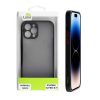LIME HARDSHELL FUSION ΘΗΚΗ IPHONE 14 PRO 6.1in  FULL CAMERA PROTECTION BLACK WITH RED KEYS