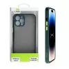 LIME HARDSHELL FUSION ΘΗΚΗ IPHONE 14 PRO 6.1in  FULL CAMERA PROTECTION GREEN WITH YELLOW KEYS