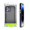 LIME HARDSHELL FUSION ΘΗΚΗ IPHONE 14 PLUS 6.7in  FULL CAMERA PROTECTION BLUE WITH YELLOW KEYS