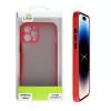 LIME HARDSHELL FUSION ΘΗΚΗ IPHONE 14 PLUS 6.7in FULL CAMERA PROTECTION RED WITH BLACK KEYS