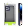 LIME HARDSHELL FUSION ΘΗΚΗ IPHONE 14 PRO MAX 6.7in  FULL CAMERA PROTECTION BLUE WITH YELLOW KEYS