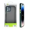 LIME HARDSHELL FUSION ΘΗΚΗ IPHONE 14 PRO MAX 6.7in FULL CAMERA PROTECTION GREEN WITH YELLOW KEYS