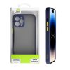 LIME HARDSHELL FUSION ΘΗΚΗ IPHONE 15 PLUS 6.7in  FULL CAMERA PROTECTION BLUE WITH YELLOW KEYS