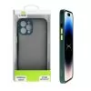 LIME HARDSHELL FUSION ΘΗΚΗ IPHONE 15 PLUS 6.7in  FULL CAMERA PROTECTION GREEN WITH YELLOW KEYS