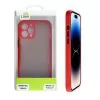 LIME HARDSHELL FUSION ΘΗΚΗ IPHONE 15 PLUS 6.7in  FULL CAMERA PROTECTION RED WITH BLACK KEYS