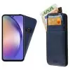 IDOL 1991 ΘΗΚΗ SAMSUNG A54 5G A546 6.4" ANTI-RFID LEATHER SMART WALLET CAMERA GUARD BLUE