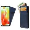 IDOL 1991 ΘΗΚΗ XIAOMI REDMI 12C 6.71" ANTI-RFID LEATHER SMART WALLET FULL CAMERA PROTECTION BLUE