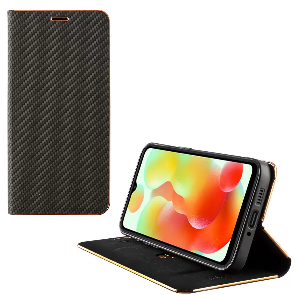 IDOL 1991 ELITE PRO ΘΗΚΗ XIAOMI REDMI 12C 6.71in  ANTI-RFID BOOK STAND BLACK