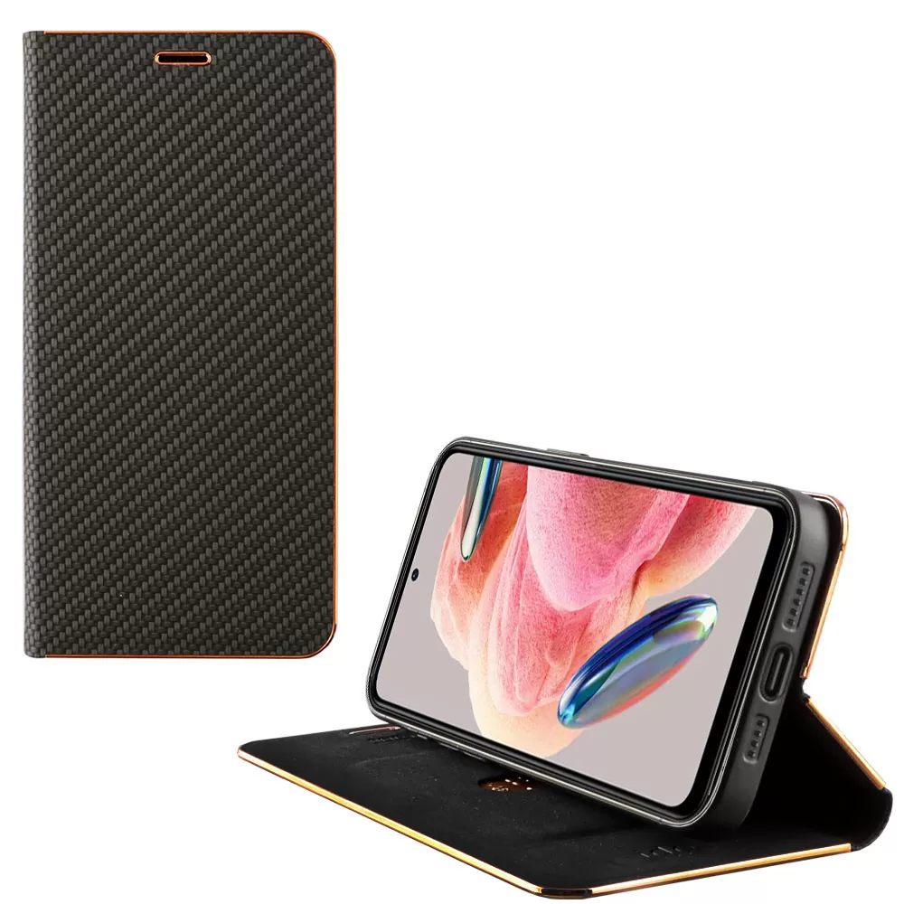 IDOL 1991 ELITE PRO ΘΗΚΗ XIAOMI REDMI NOTE 12 4G 6.67in ANTI-RFID BOOK STAND BLACK