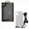 IDOL 1991 ANTISHOCK AIR TPU ΘΗΚΗ SAMSUNG S24 5G S921 6.2in  WITH STRAP FULL CAMERA PROTECTION ΔΙΑΦΑΝΗ
